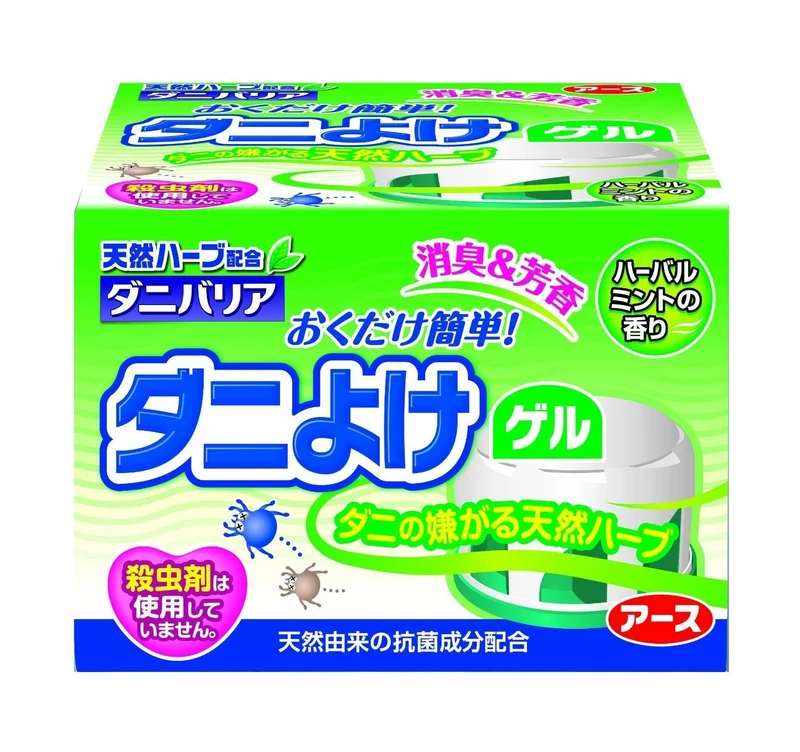 Earth Chemical Natural Herb Dust Mite Barrier Gel Place-Only 1 Pc
