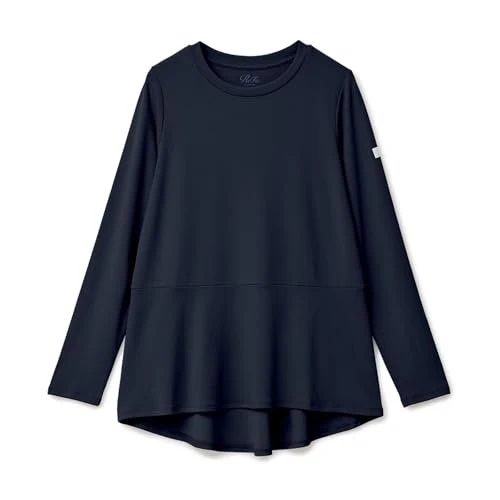 ReFa VitalTech Moist Smooth Long-Sleeve Pullover Top Green SS