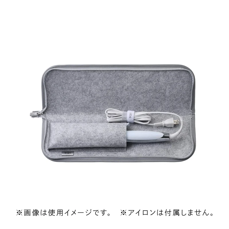 ReFa Hair Iron Case RS-CH-00A Silver