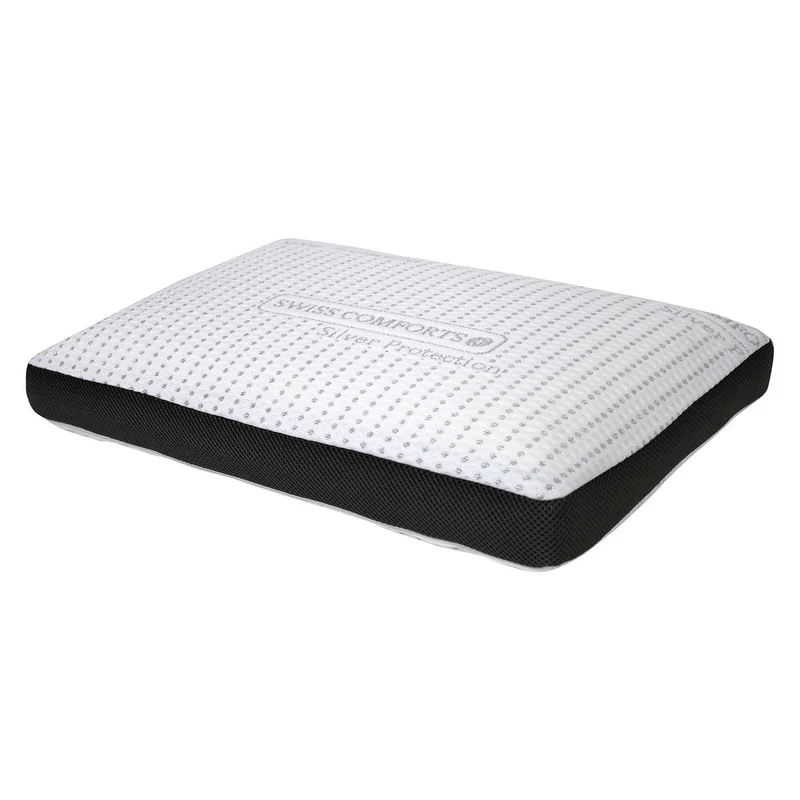 SWISS CONFORTS - Oreiller en Mousse Mémoire Silver Protection