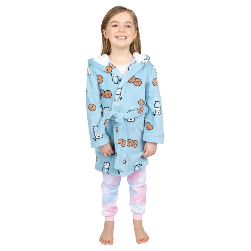 PEKKLE - Robe de Chambre en Peluche pour Enfant