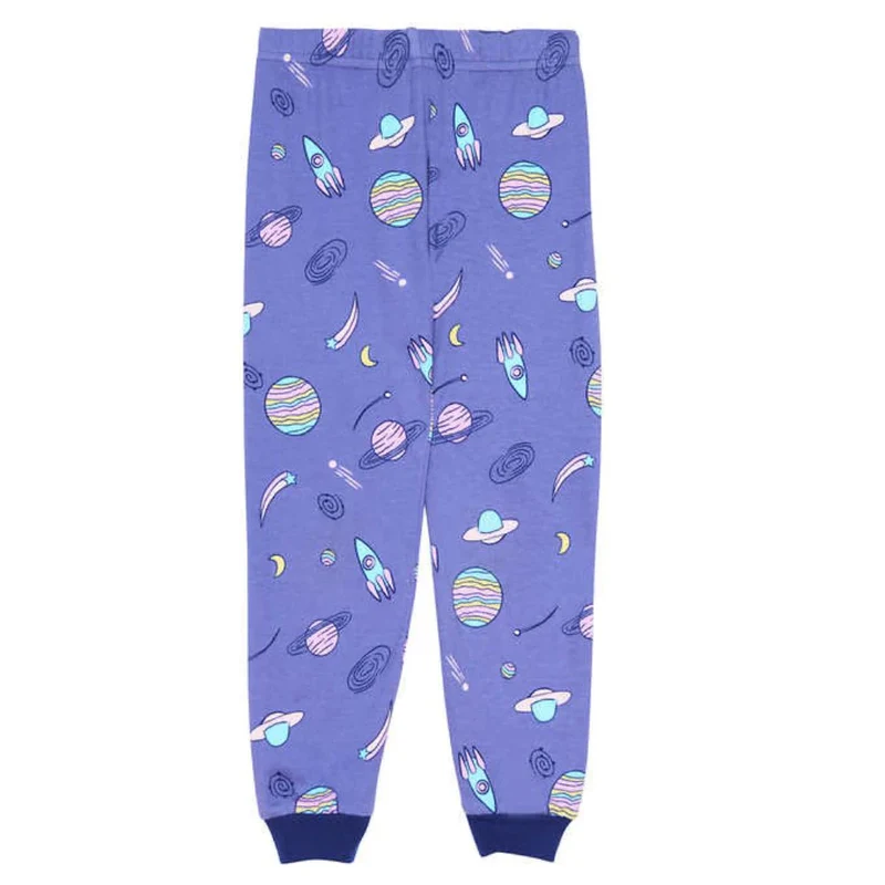 PEKKLE - Ensemble Pyjama 4 Pièces pour Fille
