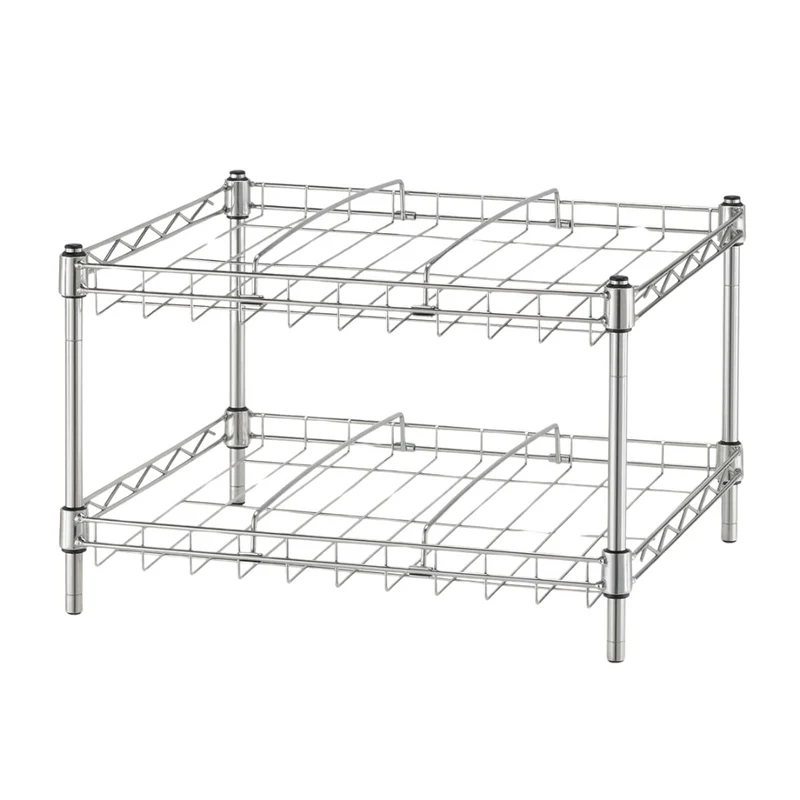 TRINITY BASICS - Ensemble de 2 Organisateurs de Boîtes de Conserve Empilables