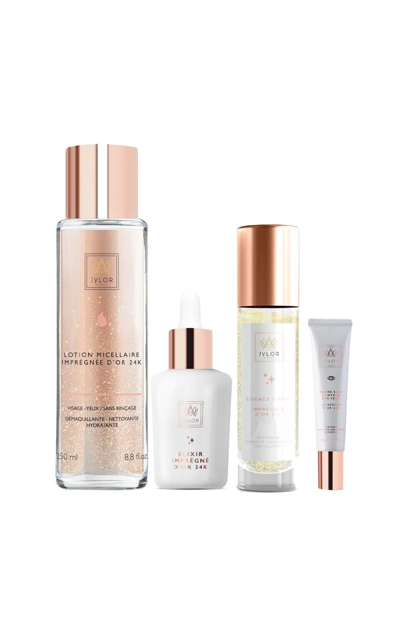 Routine hydratante - Or 24k - Visage - 4 produits