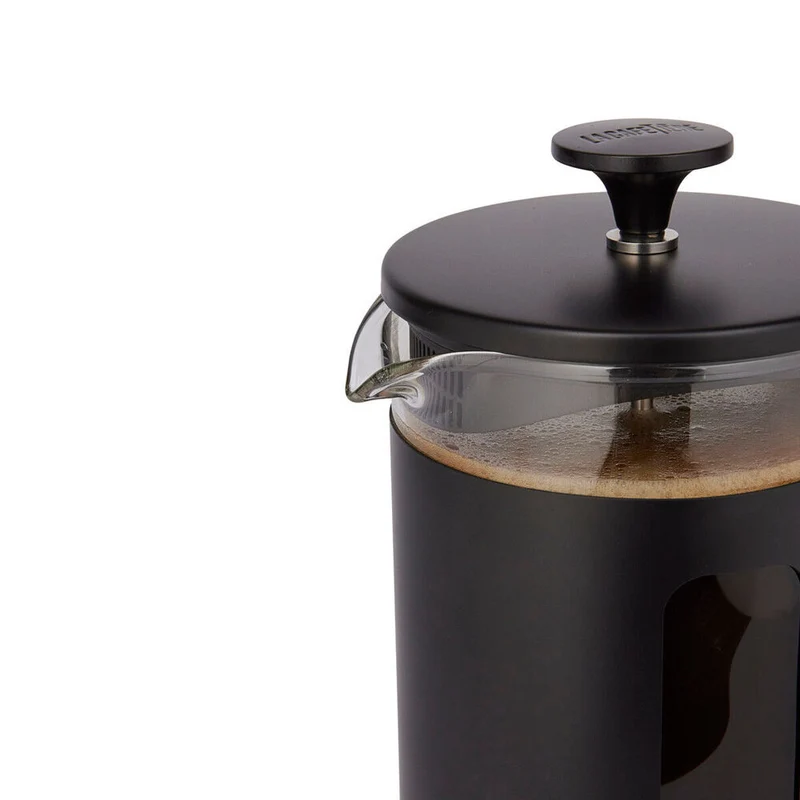 La Cafetiere Pisa 8-Cup 1L Stainless Steel/Glass Coffee French Press (Black)