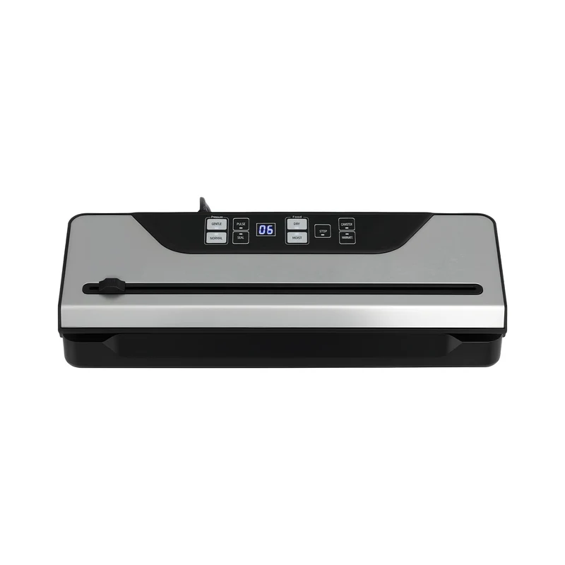 Devanti Food Vacuum Sealer Machine Auto Seal Slide Cutter 9 Modes Marinate Black
