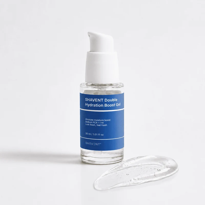 NEU: SHAVENT Gesichtspflege - Double Hydration Boost Gel - frischer aussehen, jeden Tag