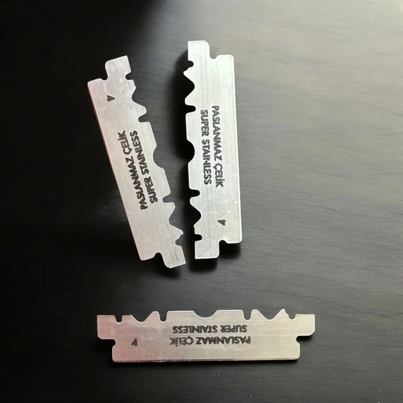 100 Rasierklingen - Derby grün Professional Single Edge Halbklingen
