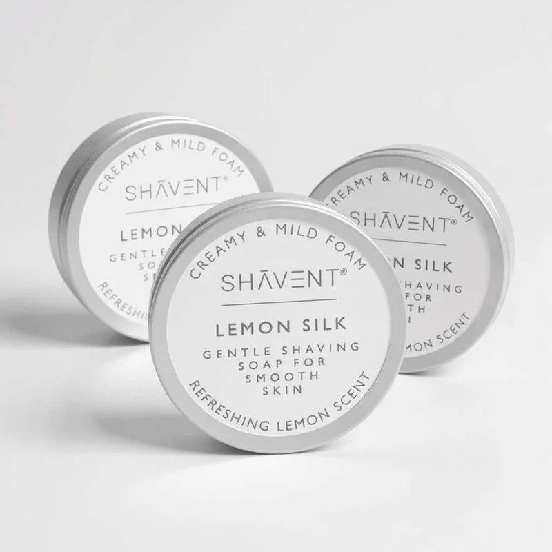 SHAVENT Lemon Silk – Sanfte Rasierseife für den ganzen Körper
