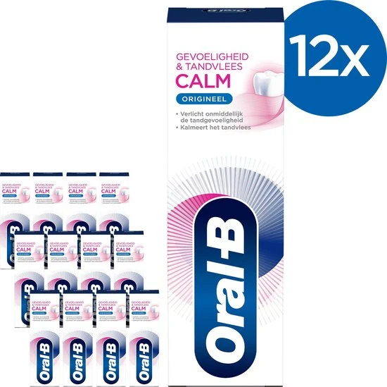 Oral-B Gevoeligheid & Tandvlees Calm Origineel Tandpasta 12x75 ml
