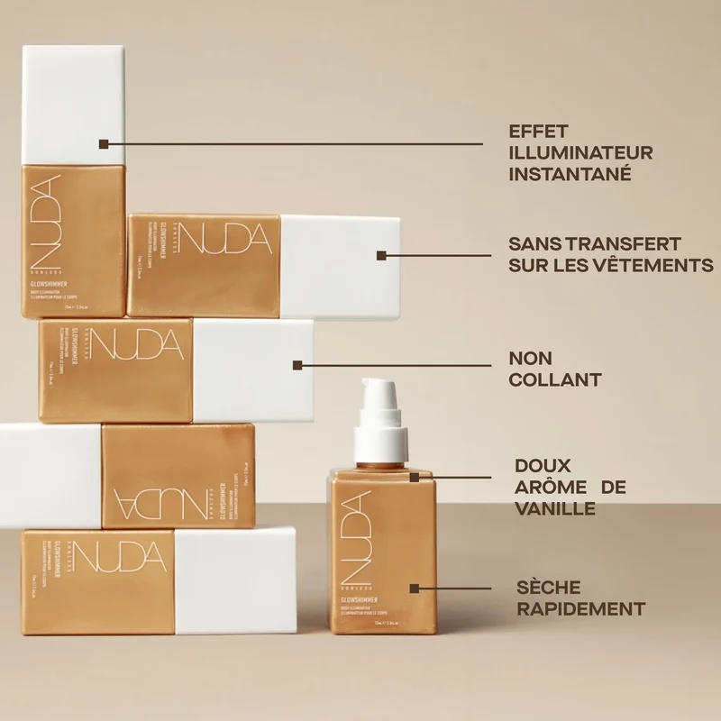Illuminateur pour le corps GLOWSHIMMER