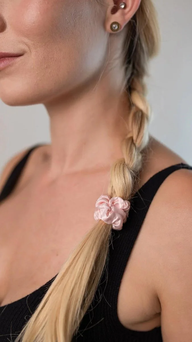 Bundle Mini Scrunchies Silk Rosa