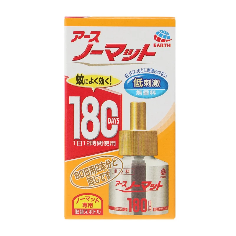 Earth Earth No Mat Refill Bottle 180 Days Unscented 45ml