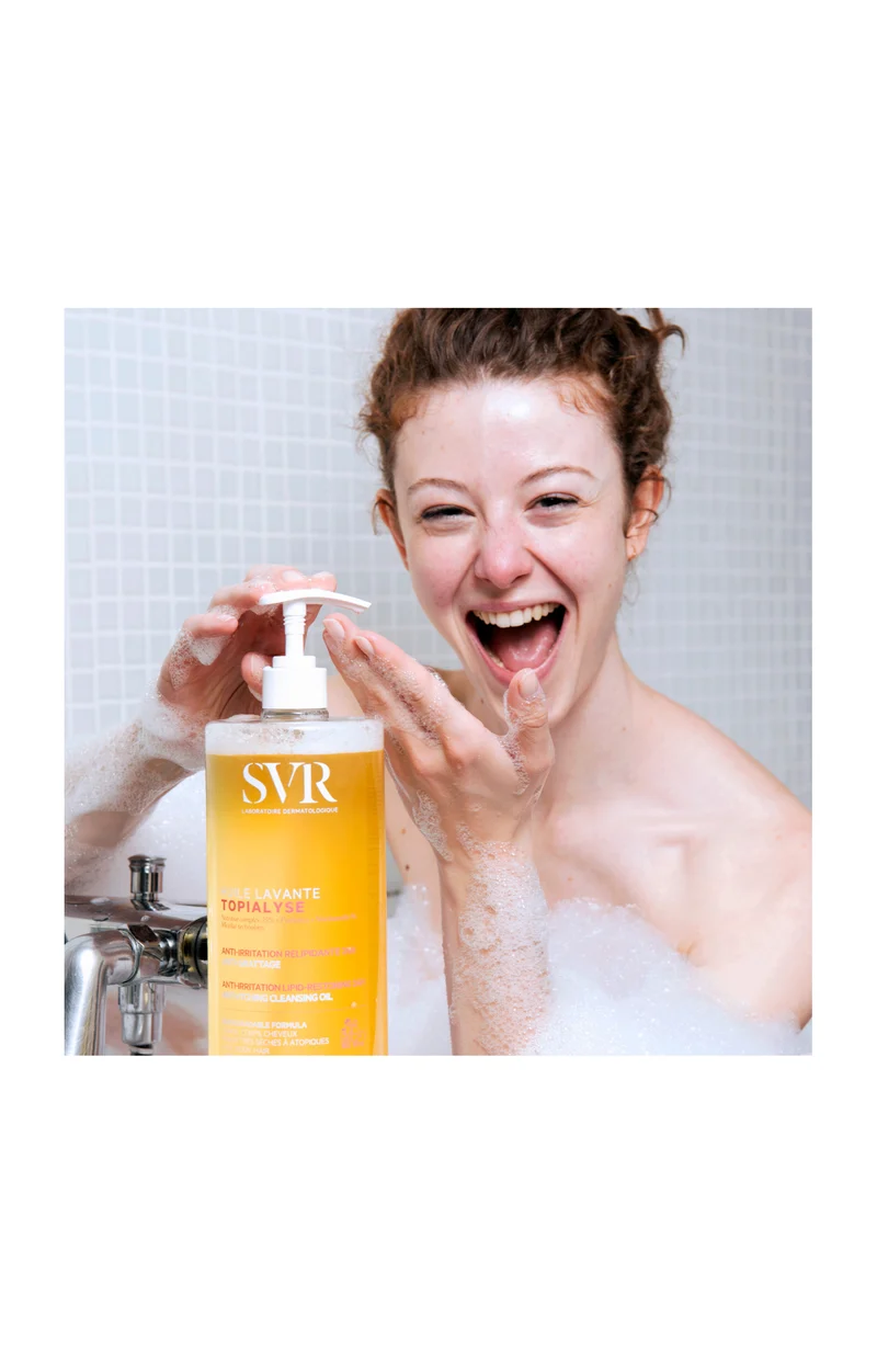 Huile lavante anti-irritation - Topialyse - Peaux sensibles à très sèches - Corps - 1 L