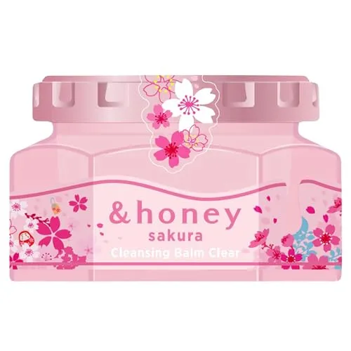&HONEY Sakura Cleansing Balm Clear Refreshing Pore Care Limited Edition 90g