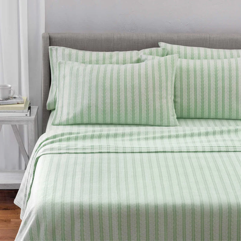 MARTHA STEWART - Ensemble de Draps en Micropolaire 6 Pièces