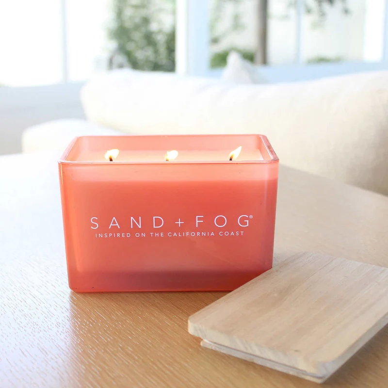 SAND + FOG - Bougie Parfumée en Mélange de Cire de Soja
