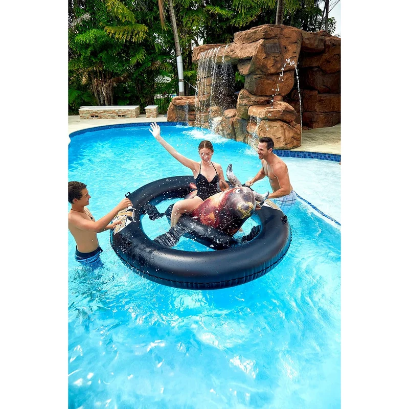 INFLATABULL - Taureau Gonflable à Enfourcher