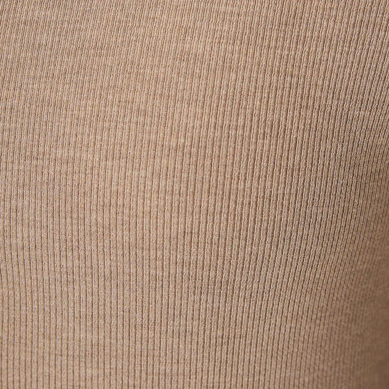 MONDETTA - Haut Henley Côtelé pour Femme