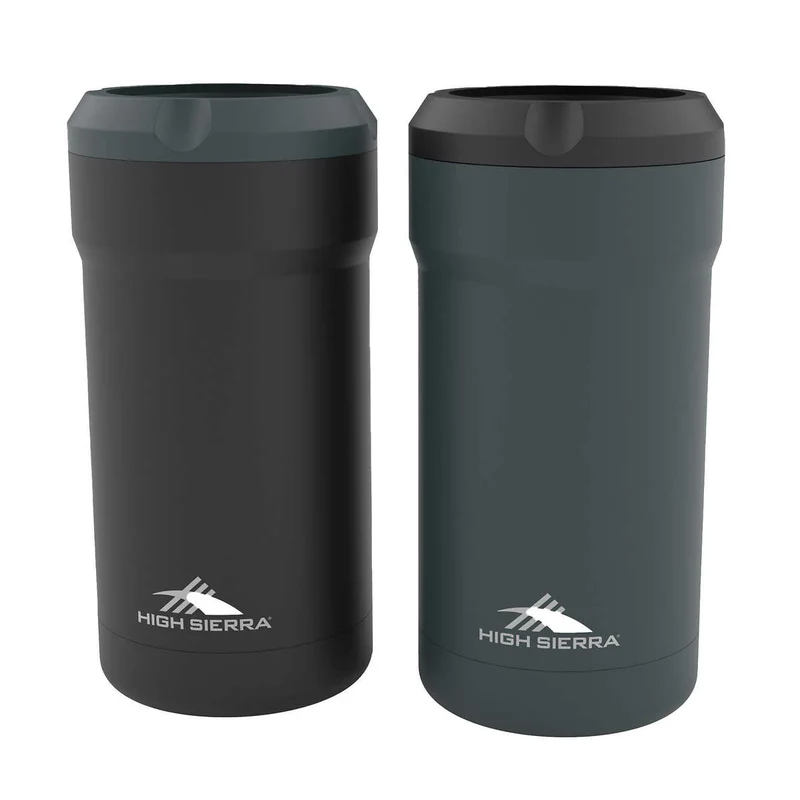 HIGH SIERRA - Ensemble de 2 Refroidisseurs de Canette et Gobelet 2 en 1
