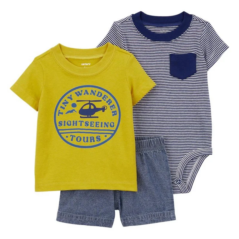 CARTER'S - Ensemble de 3 Pièces pour Enfant