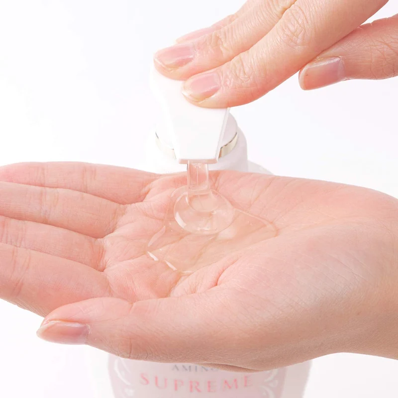 KOSE Jurème Amino Supreme Shampoo (Velvet Mellow) Moist & Smooth Body Rose & Jasmine Fragrance 500ml