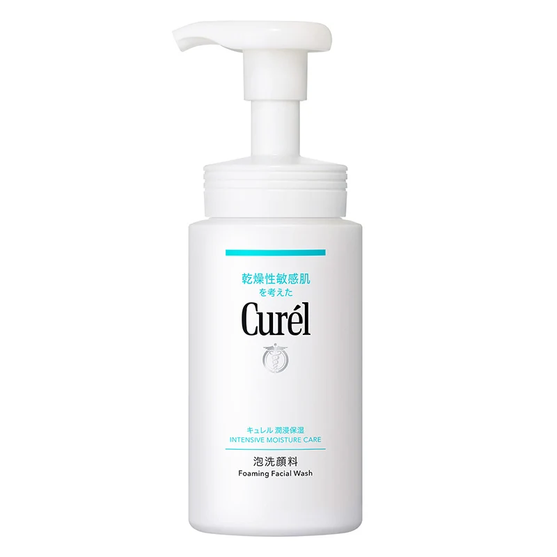 Curel Kao 150ml Foaming Face Wash for Intensive Moisture