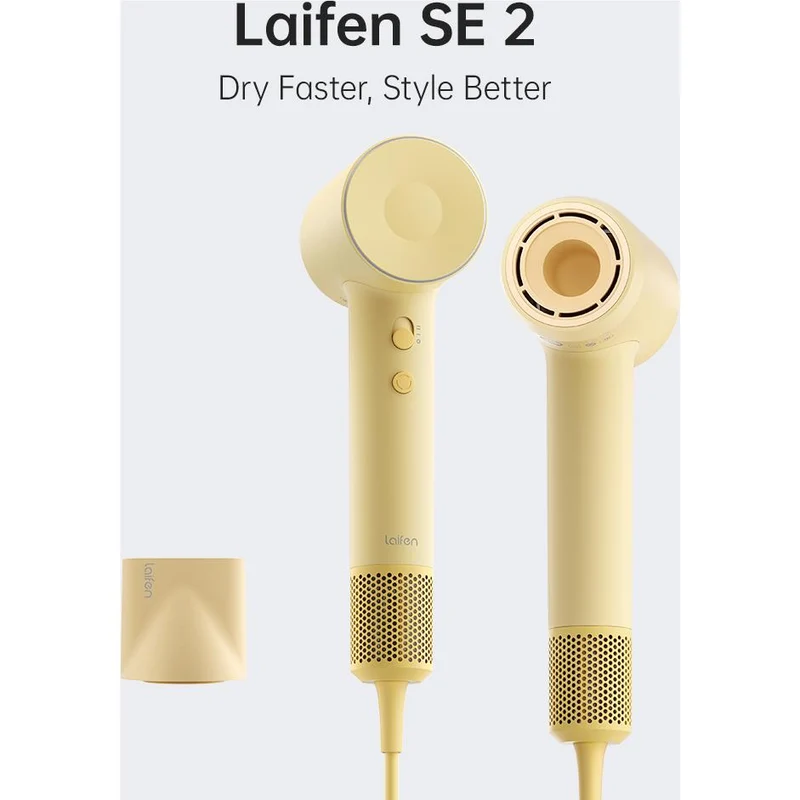 Laifen SE 2 High Speed Hair Dryer (Pastel Yellow)