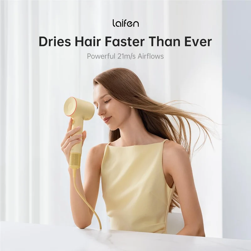 Laifen SE 2 High Speed Hair Dryer (Pastel Yellow)