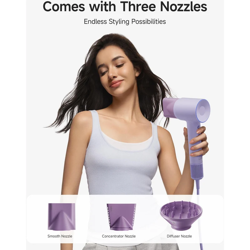 Laifen SE 2 High Speed Hair Dryer (Pastel Purple)
