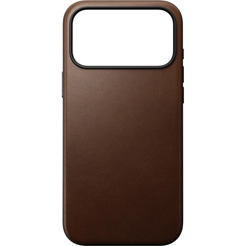 NOMAD Modern Ecco Leather Case for iPhone 17 Pro Max (Brown)