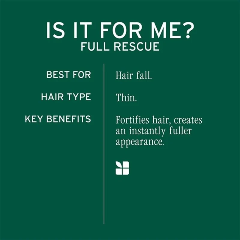 Revitalisant concentré fortifiant "Full Rescue"