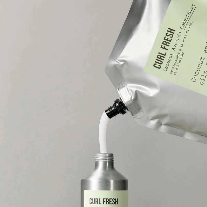 Revitalisant noix de coco et avocat "Curl Fresh"