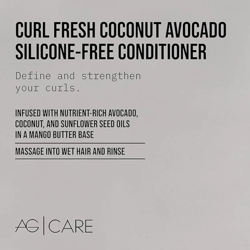 Revitalisant noix de coco et avocat "Curl Fresh"