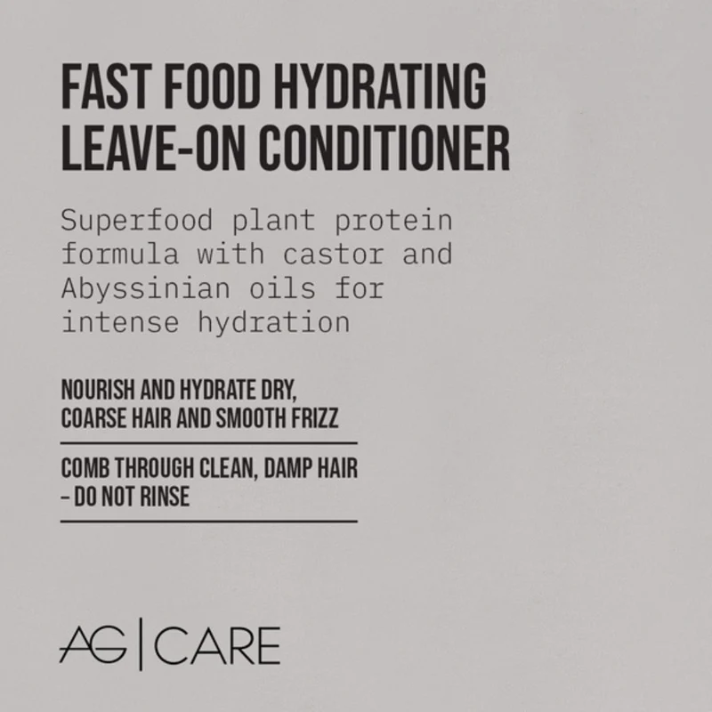 Revitalisant sans rinçage "Fast Food"