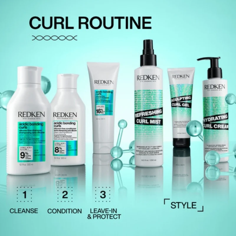 Revitalisant sans silicone "Acidic Bonding Curls"