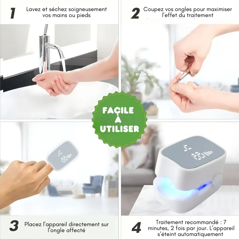Appareil de traitement au laser pour ongles anti-mycose