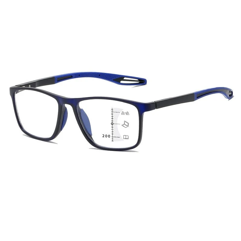 Lunettes de lecture Anti-lumière bleue - progressives et ultralégères