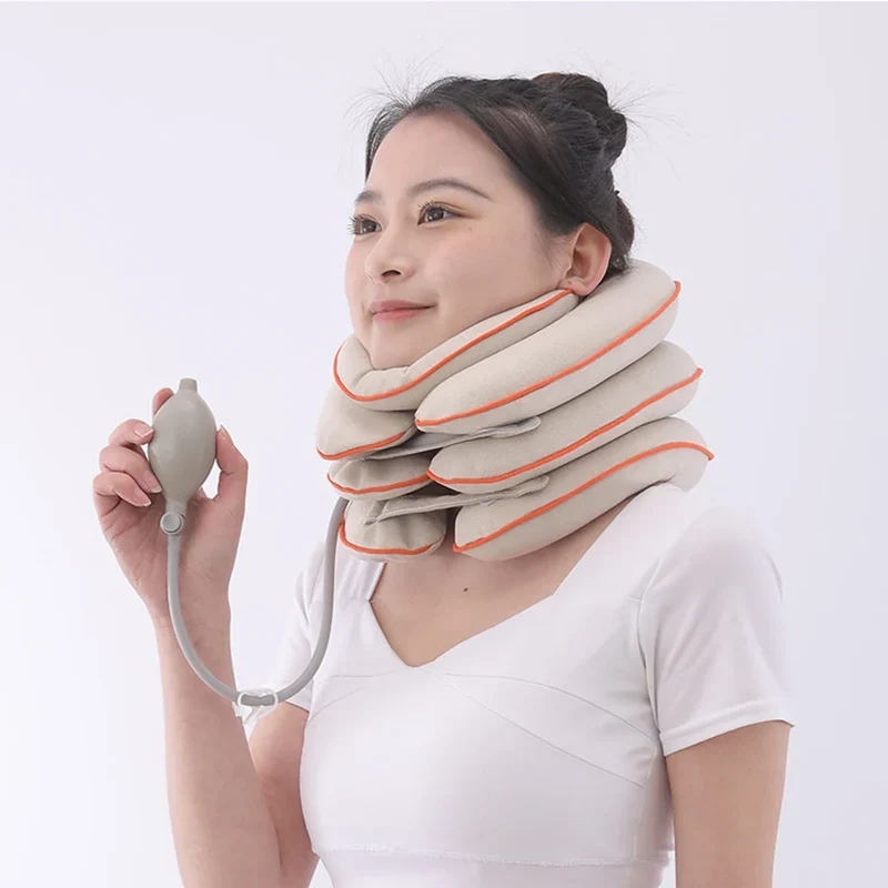 Coussin Cervical Gonflable pour Soulager les Douleurs