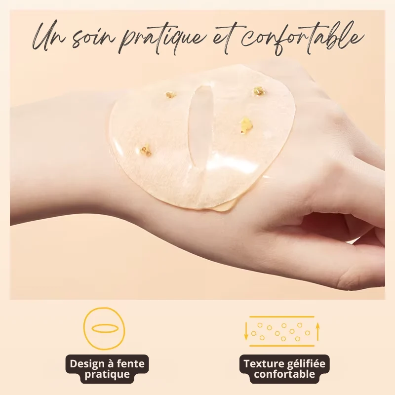 Lot de 80 Patchs pour les Yeux à l'Osmanthe