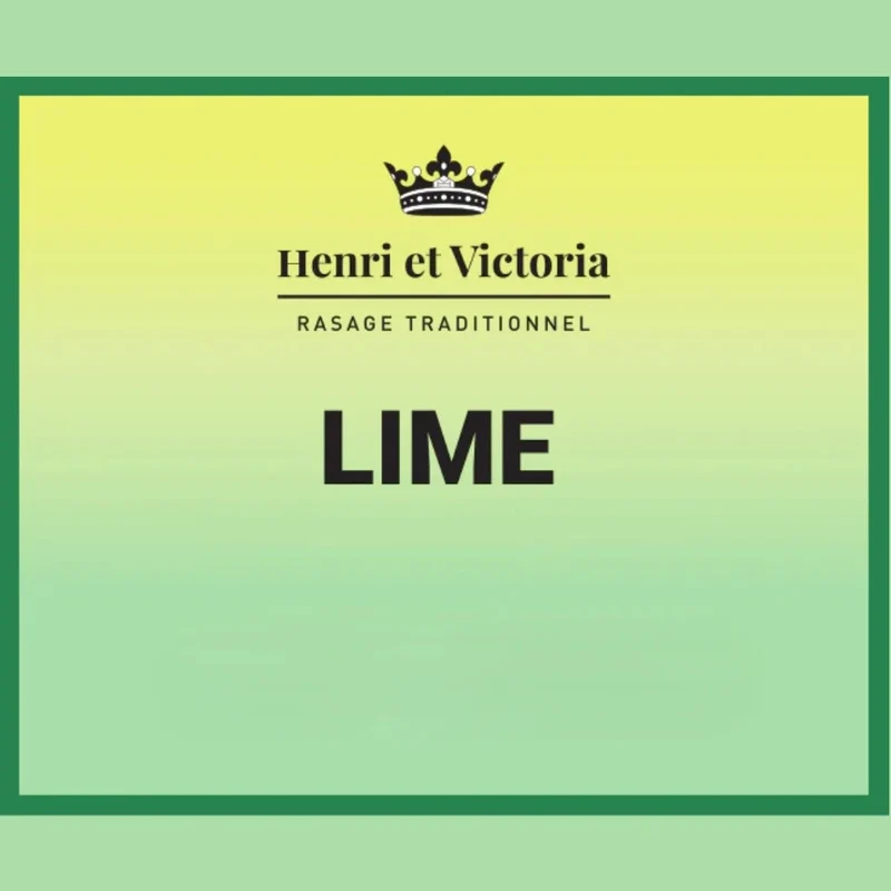 Savon à raser avec beurre de karité "Lime" (114g/4.0oz)