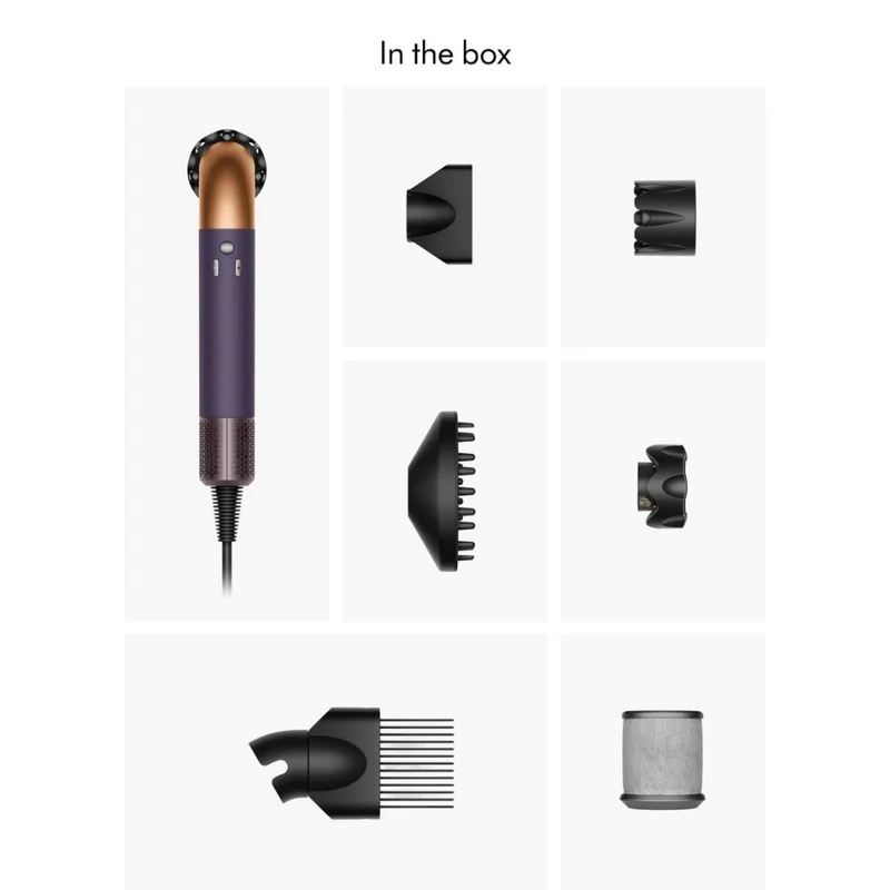 Séchoir professionnel "Supersonic R" - Bright Copper/Steel Violet