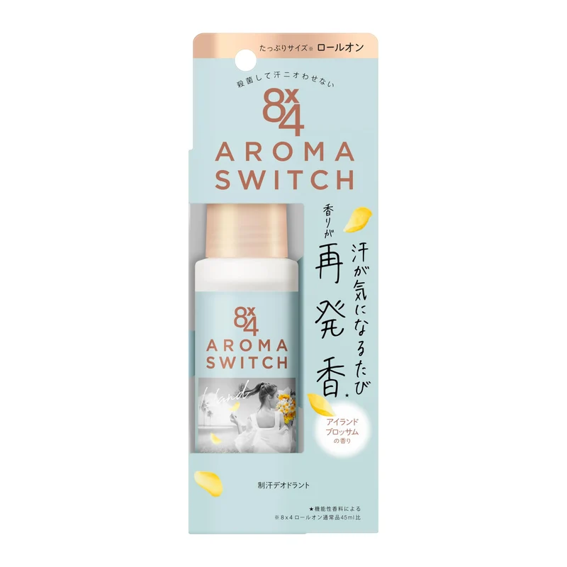 Eight Four 8X4 Aroma Switch Roll-On Deodorant - Island Blossom Scent