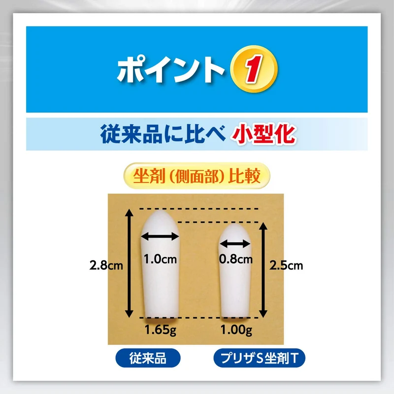 Taisho Pharmaceutical Preza S Suppositories T - Pack of 10