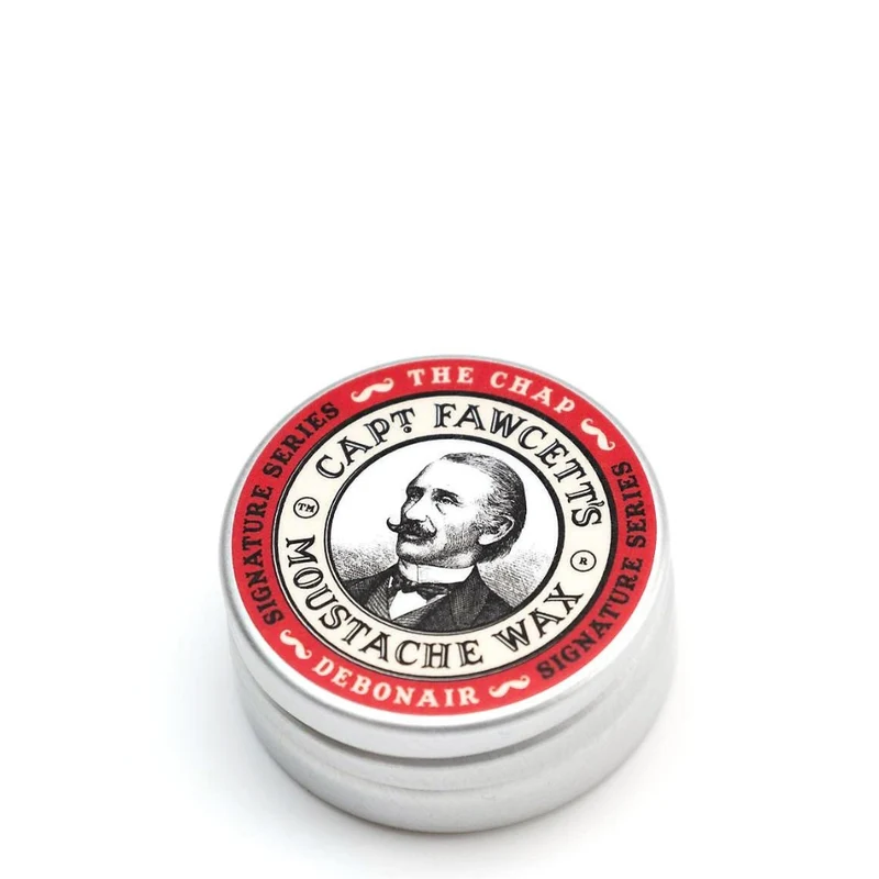 Ensemble cire à moustache "The Chap" et peigne à moustache de poche pliable CF.87T (15ml/0.5oz)