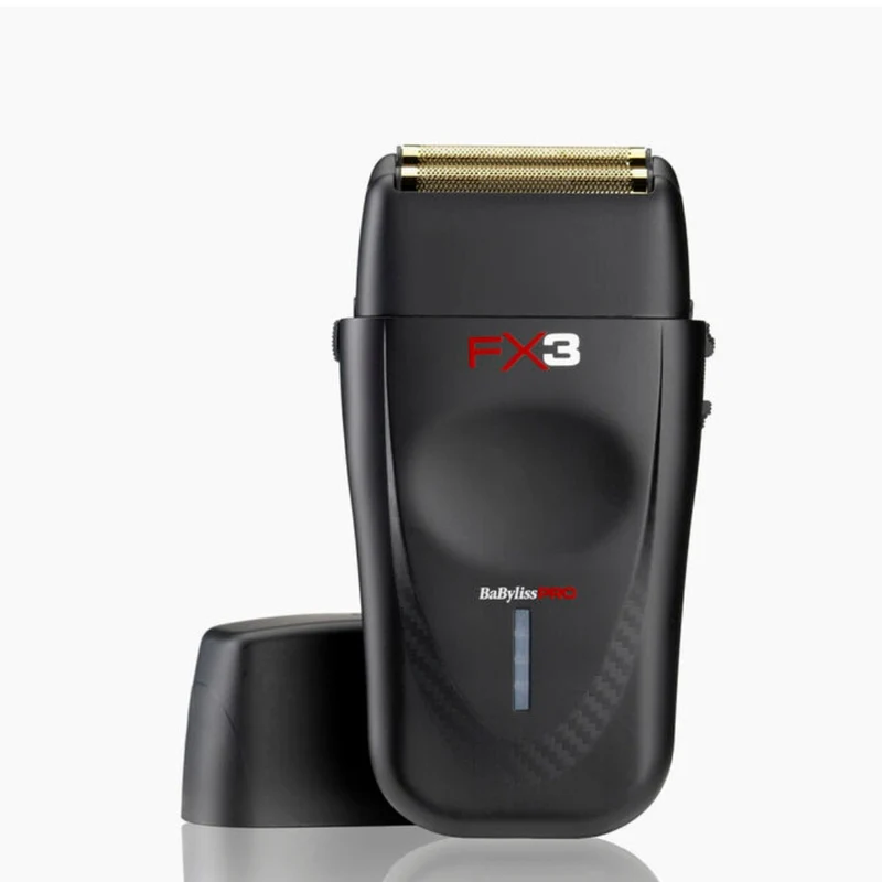 BaByliss PRO - Rasoir sans fil à double lames haute vitesse "FXX3SB" avec moteur Ferrari de 3e génération - Noir