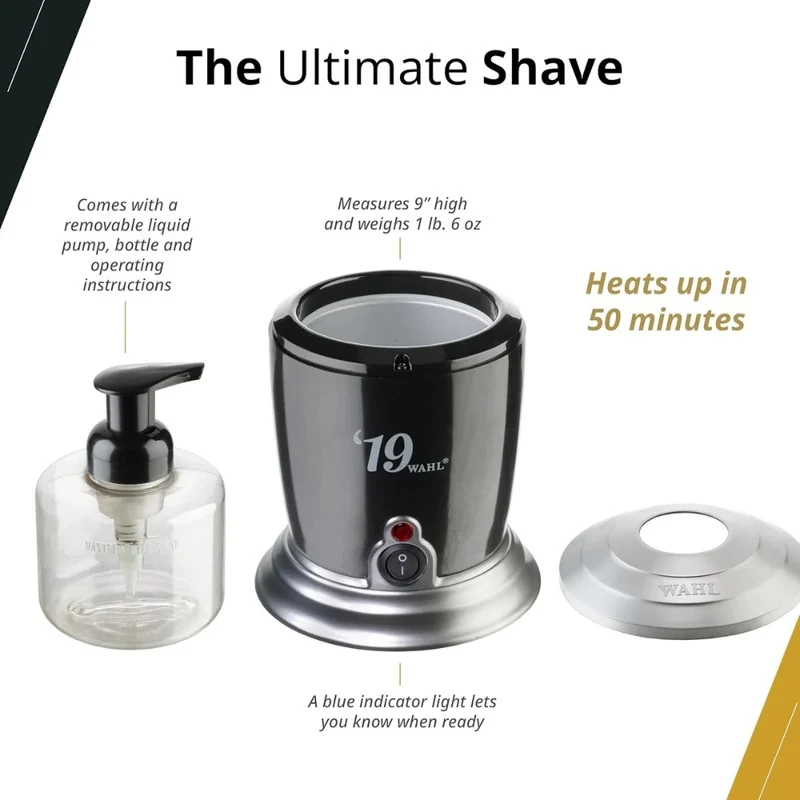Distributeur de mousse chaude pour rasage "Wahl 19 Hot Lather Machine" No. 68908