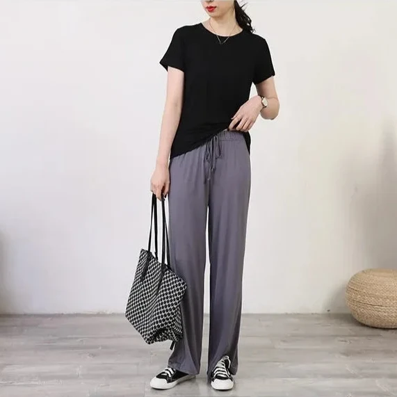 Ensemble de Pyjama en Modal Fluide Femme - Printemps