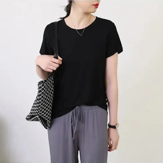 Ensemble de Pyjama en Modal Fluide Femme - Printemps