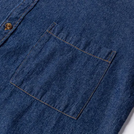 Chemise en Jean à Manches Longues Homme